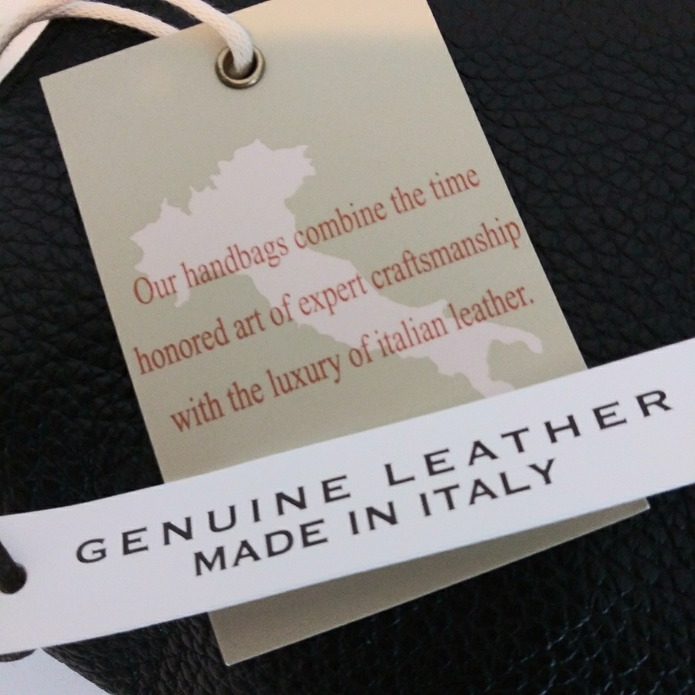 NWT VALENTINA CROSSBODY SHOULDER BAG ITALIAN LEATHER - Picture 5 of 8
